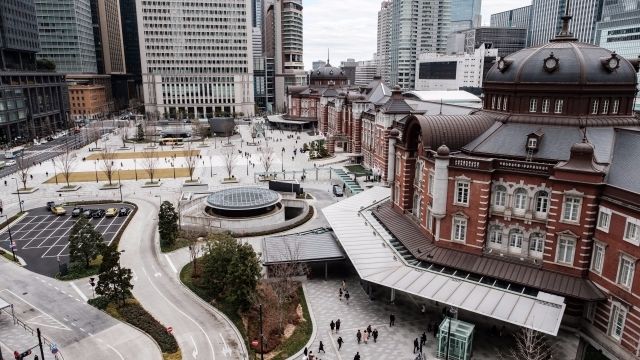東京駅の赤レンガ駅舎